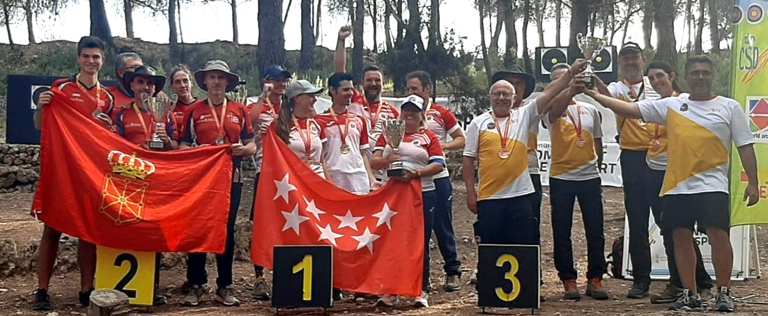 Navarra, tres medallas de plata en el Campeonato de Espa&ntilde;a de Campo de tiro con arco